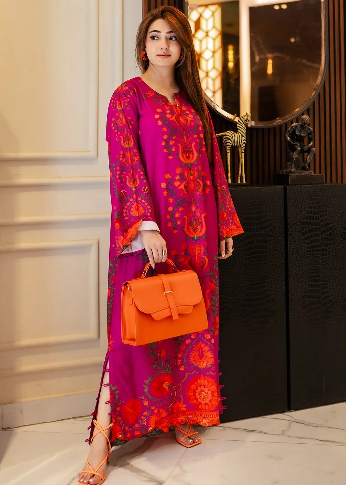 Printed Co-Ord Set (Pret) - L100