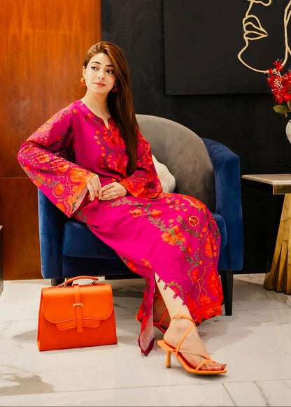 Printed Co-Ord Set (Pret) - L100