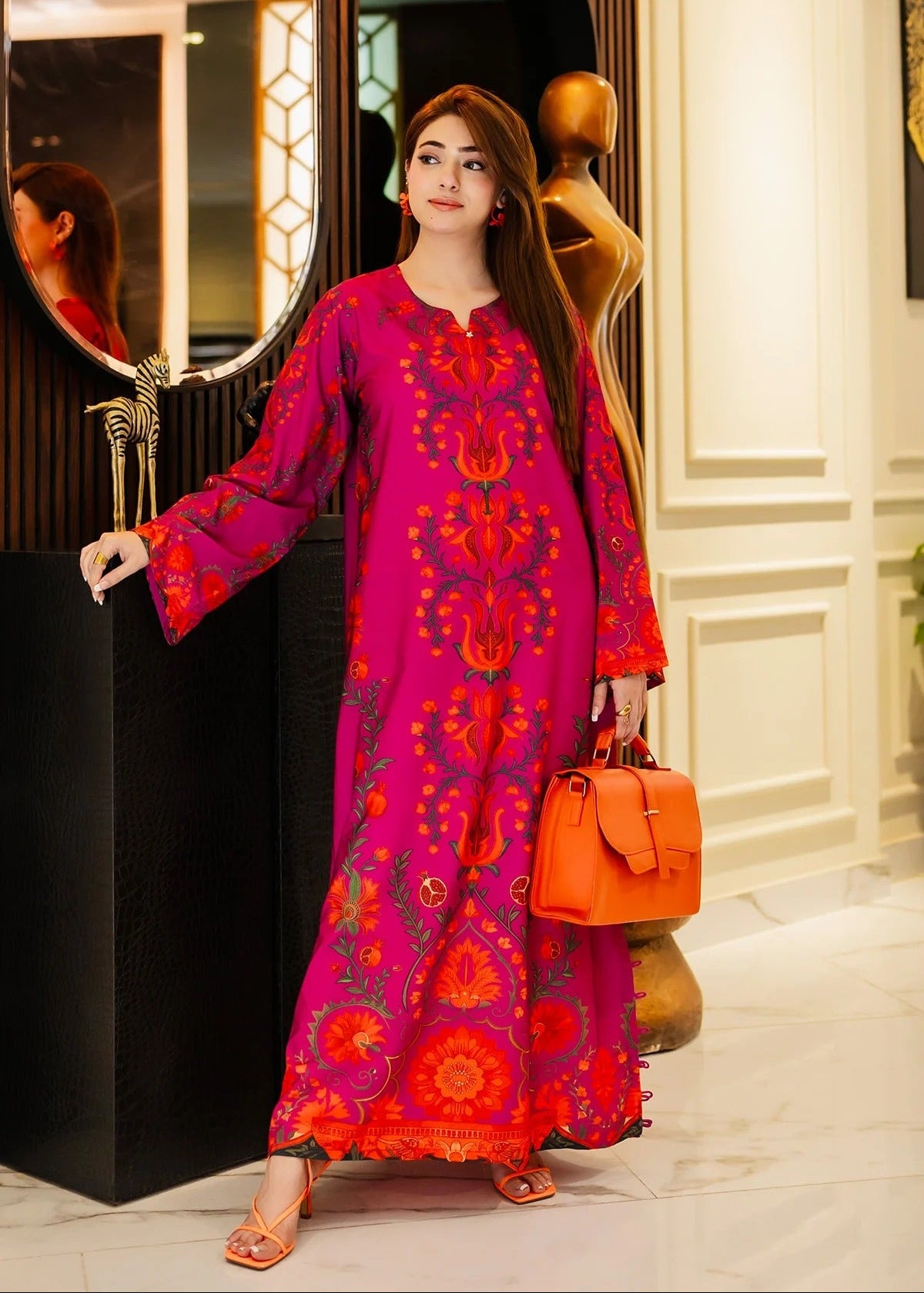 Printed Co-Ord Set (Pret) - L100