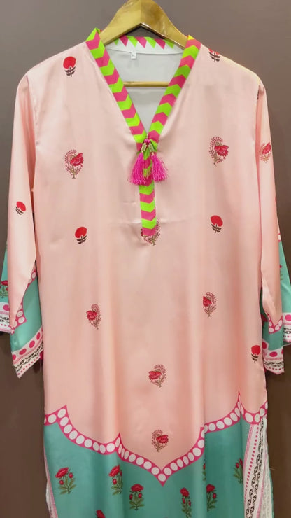 Silk Winter Co-Ord Set - S001