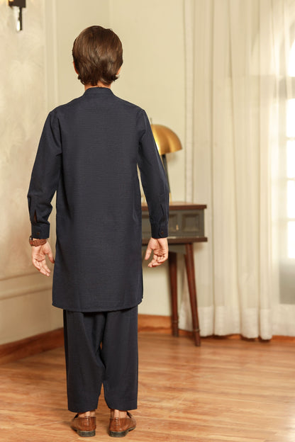Rain Bow- Boy Navy Kameez Shalwar