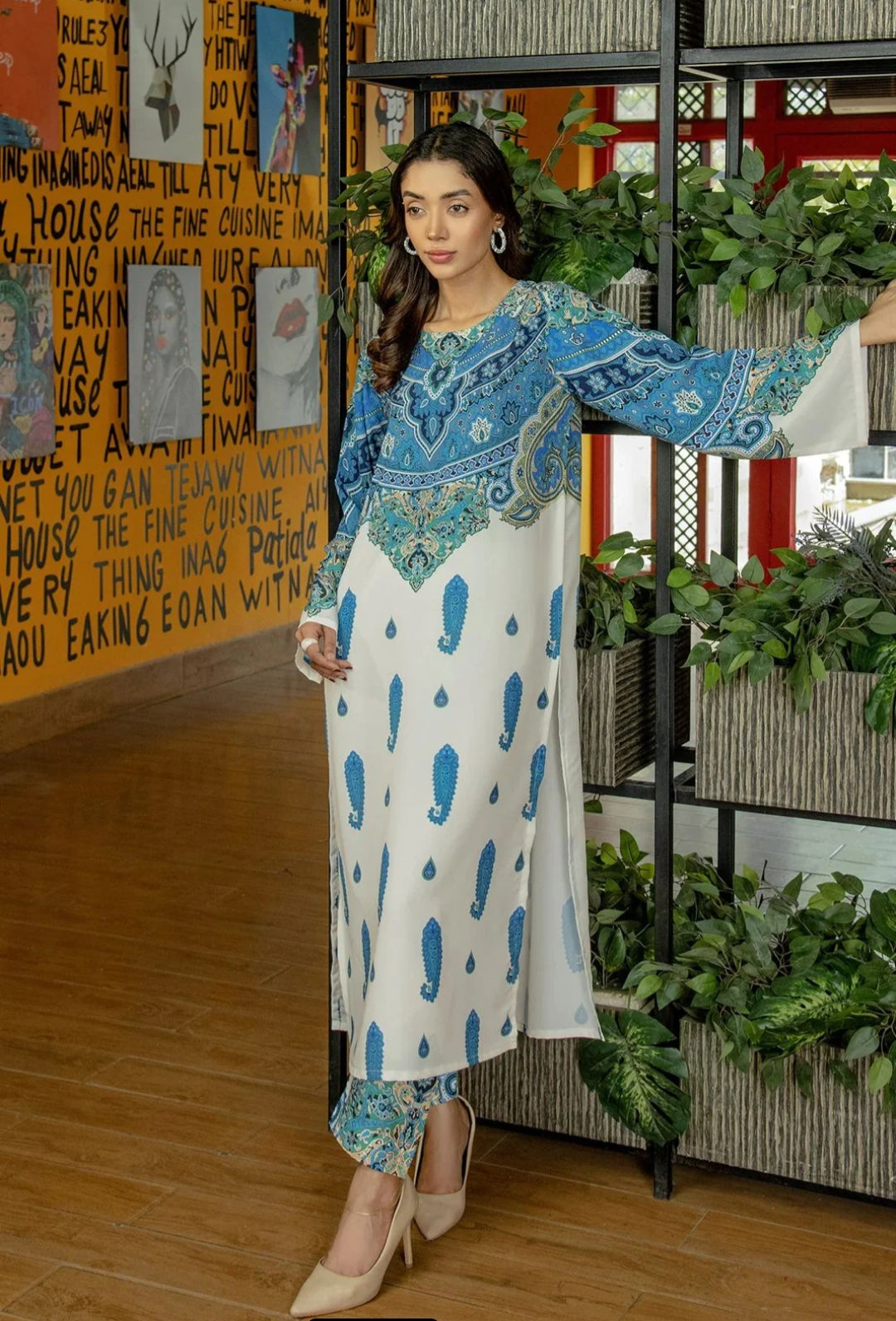Printed Co-Ord Set (Pret) - L013