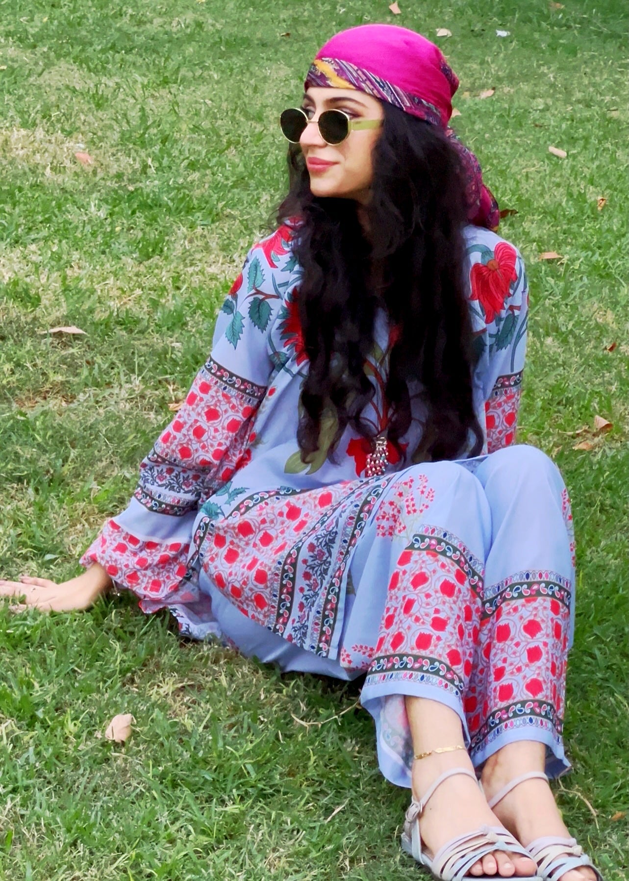 Printed Co-Ord Set (Pret) - 5022