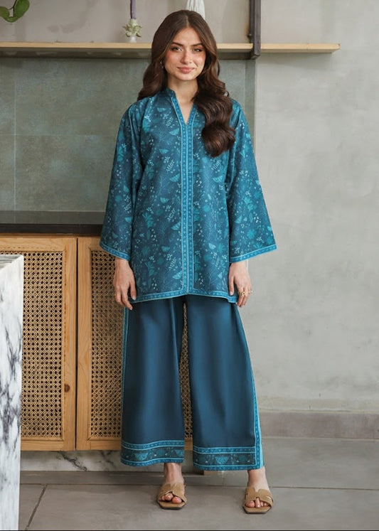 Printed Co-Ord Set (Pret) - 4010