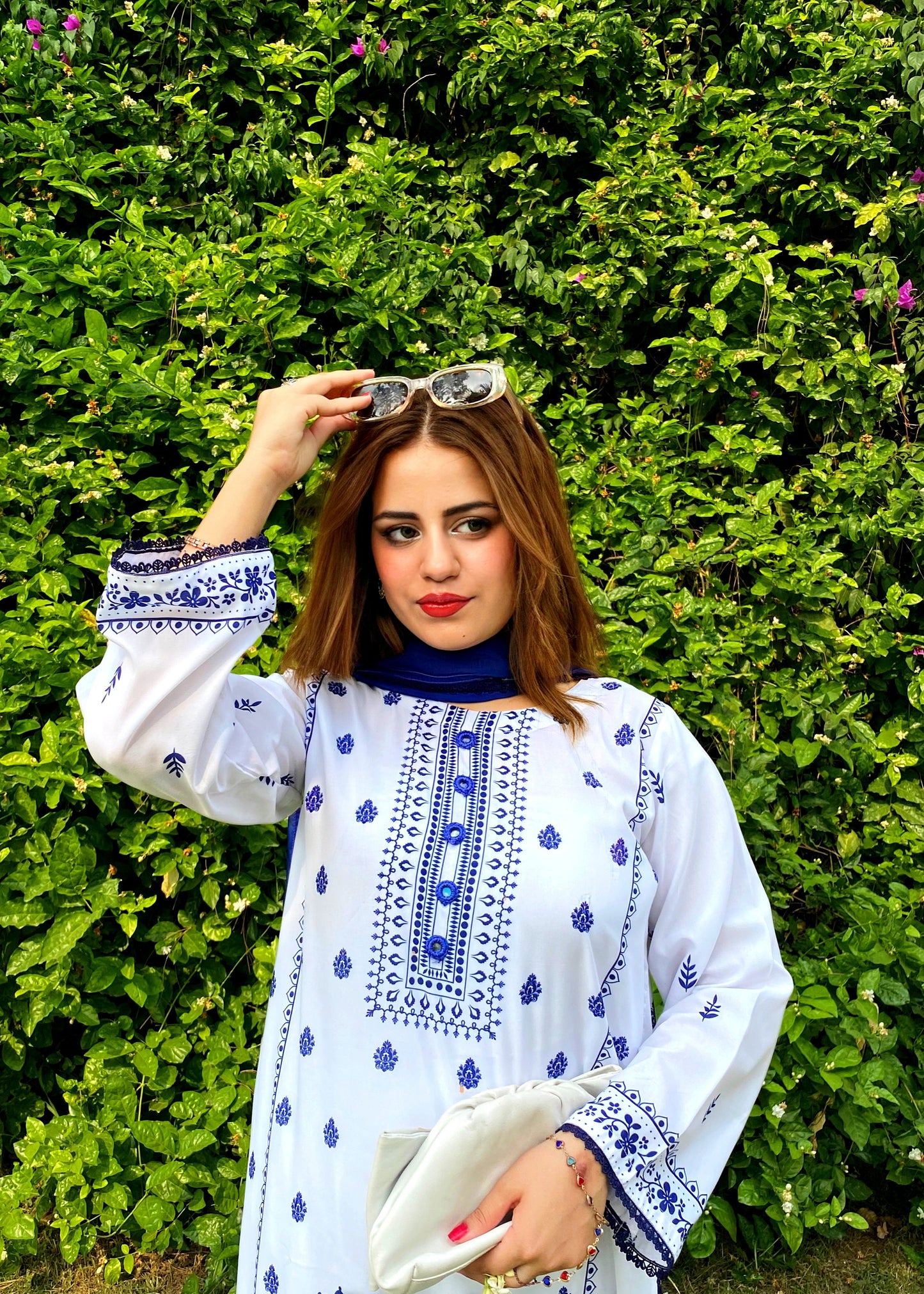3PC Printed Stitched Suit - SL001