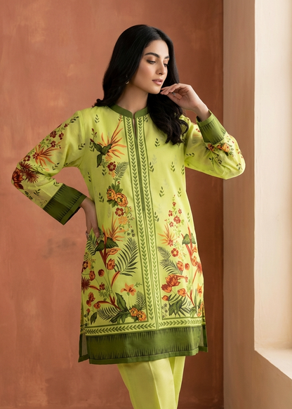 Printed Co-Ord Set (Pret) - 3060