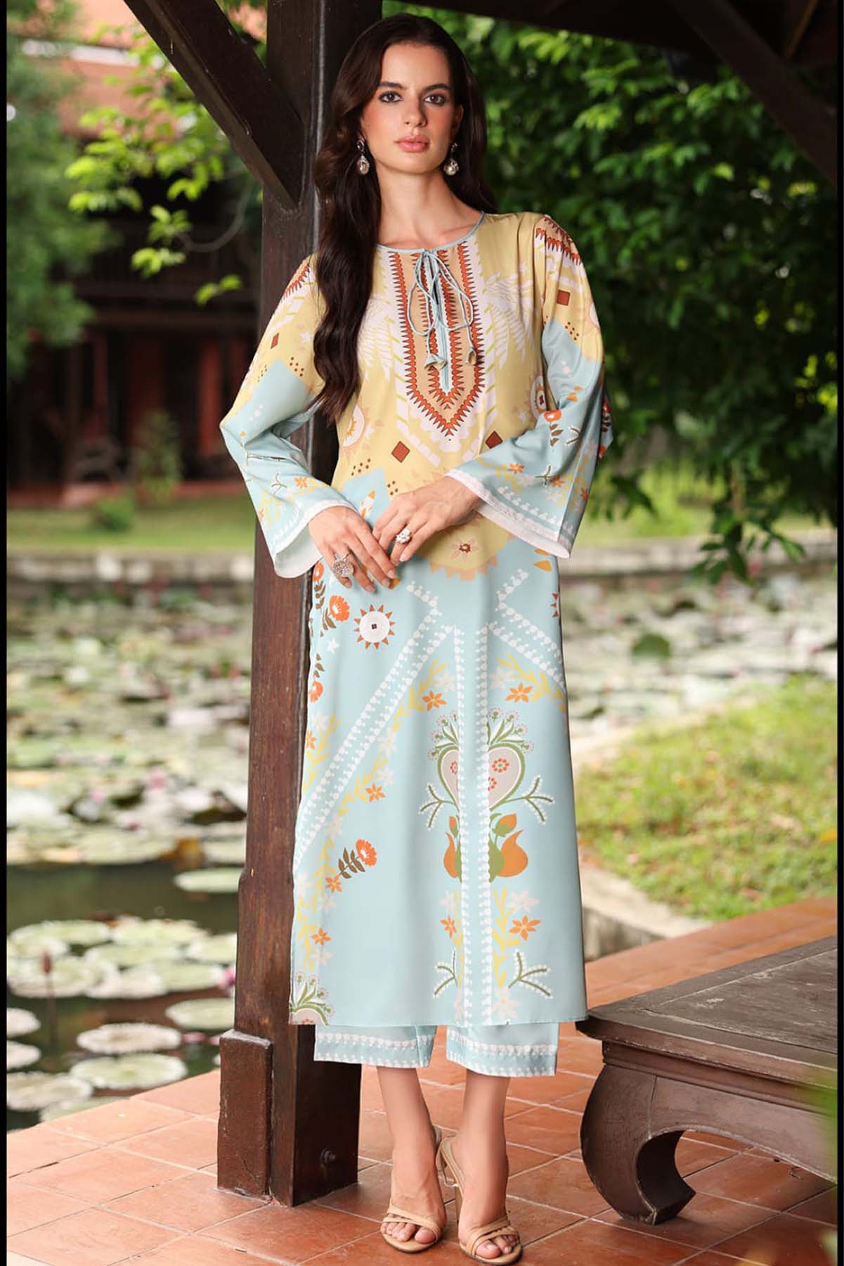 Silk Winter Co-Ord Set - S003