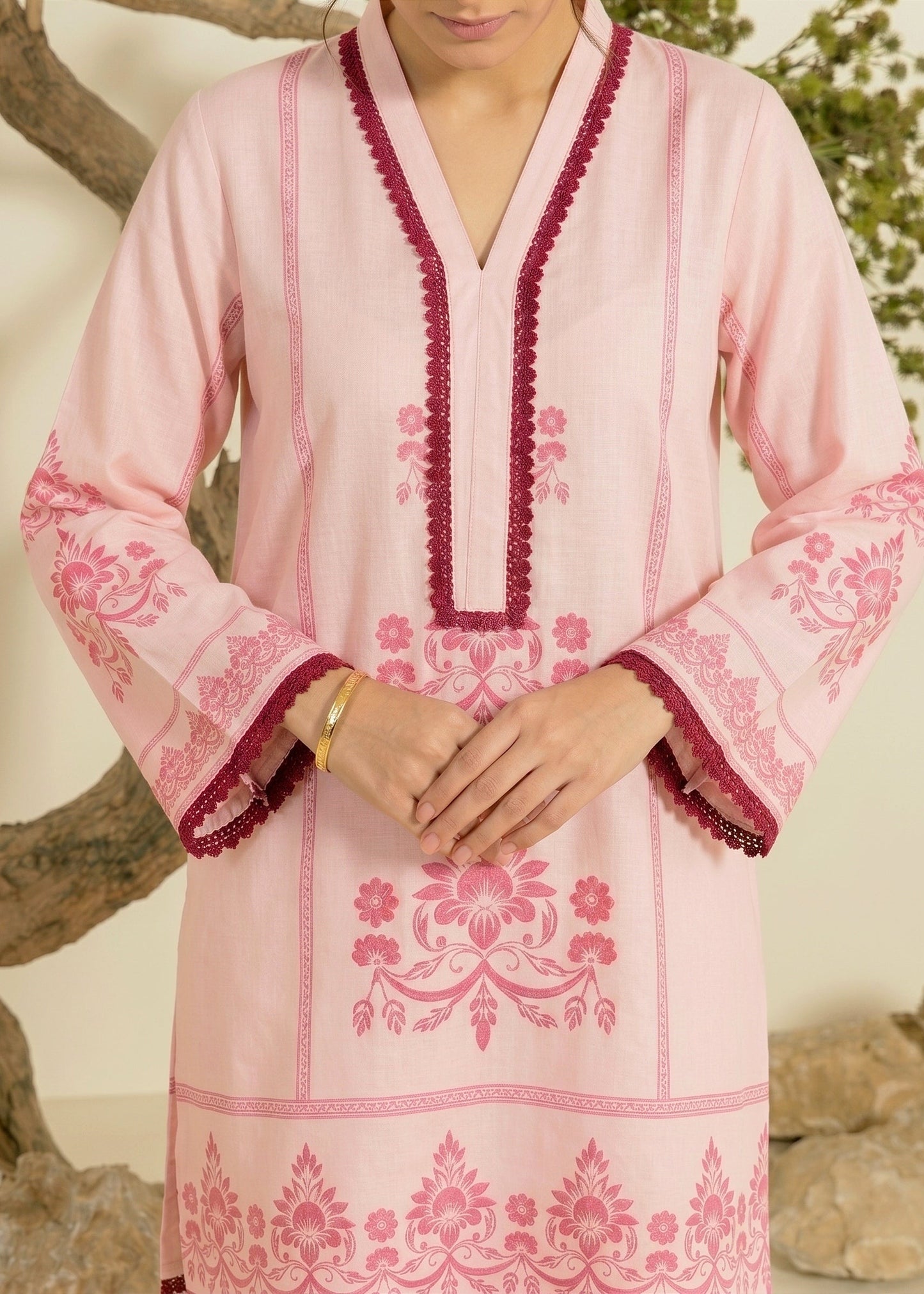 Printed Co-Ord Set (Pret) - 5024