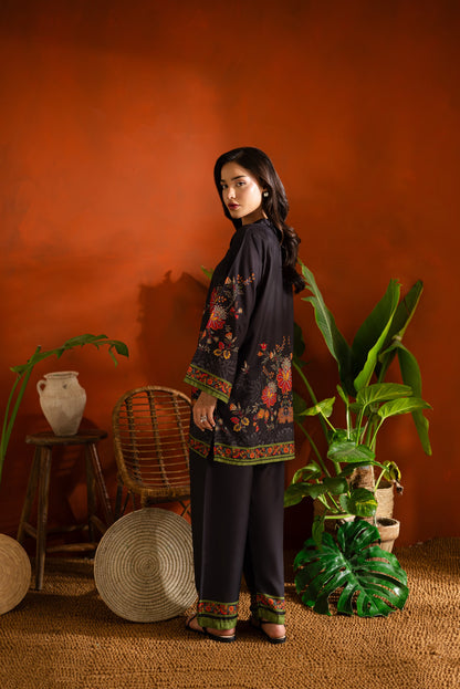 Printed Co-Ord Set (Pret) - 1090