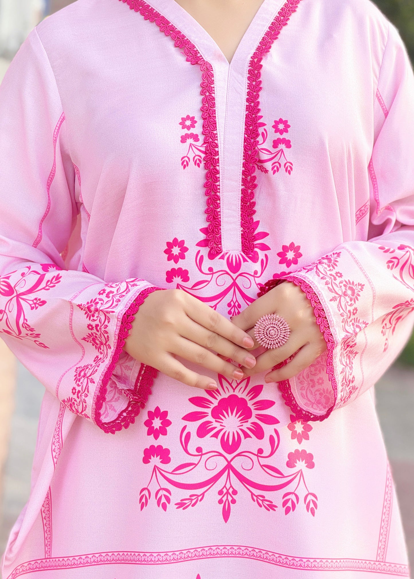 Printed Co-Ord Set (Pret) - 5024