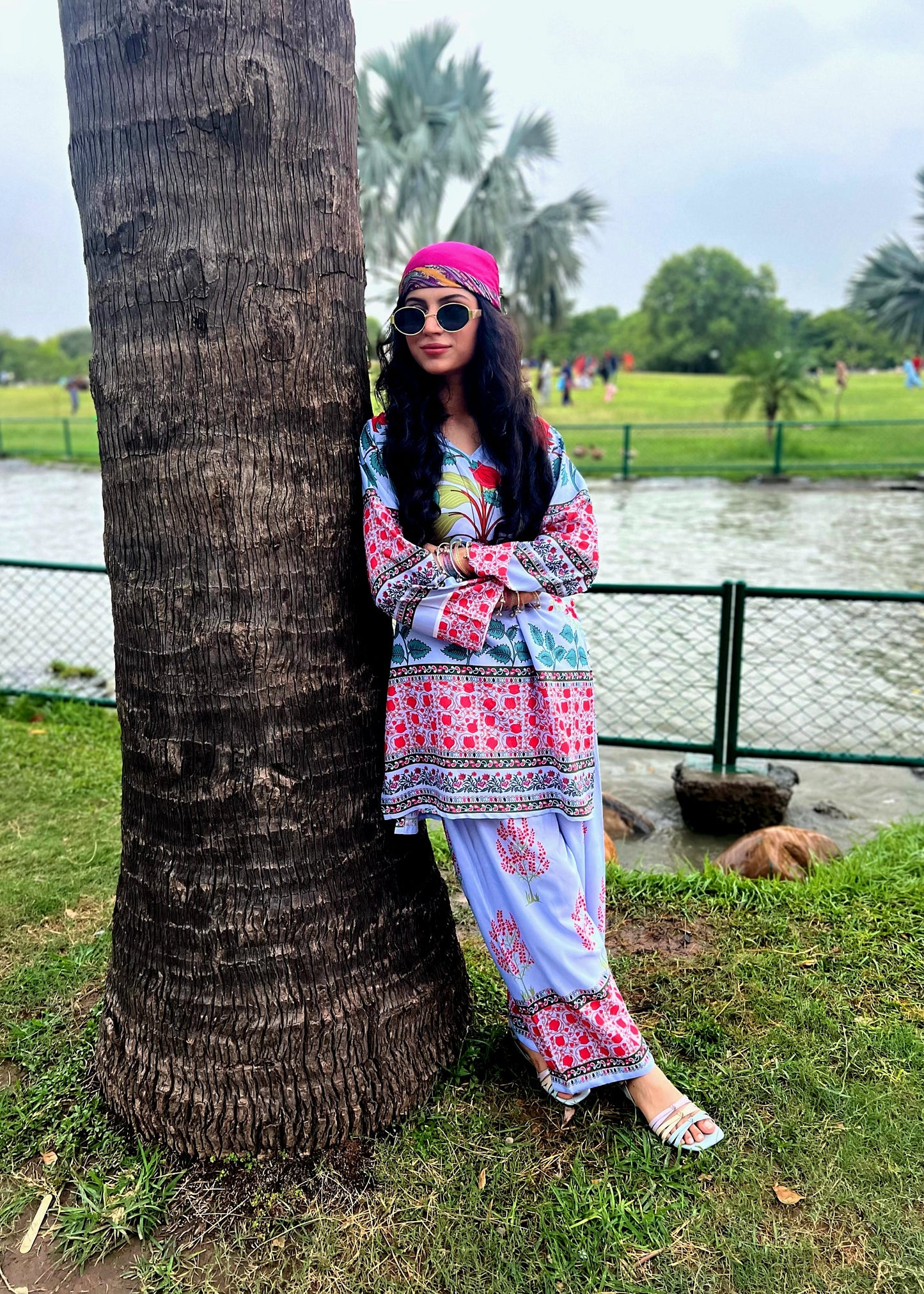 Printed Co-Ord Set (Pret) - 5022