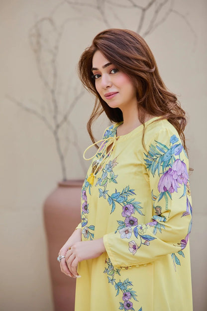 Printed Co-Ord Set (Pret) - L050