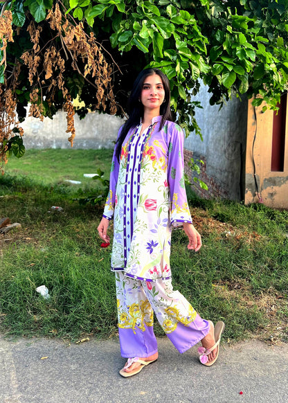Printed Co-Ord Set (Pret) - 3090