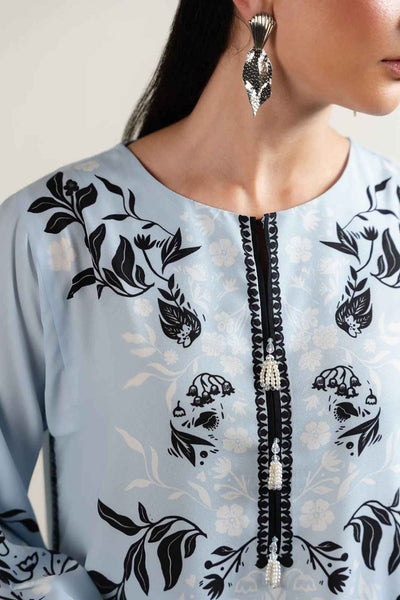 Silk Printed Co-Ord Set (Pret) - S008