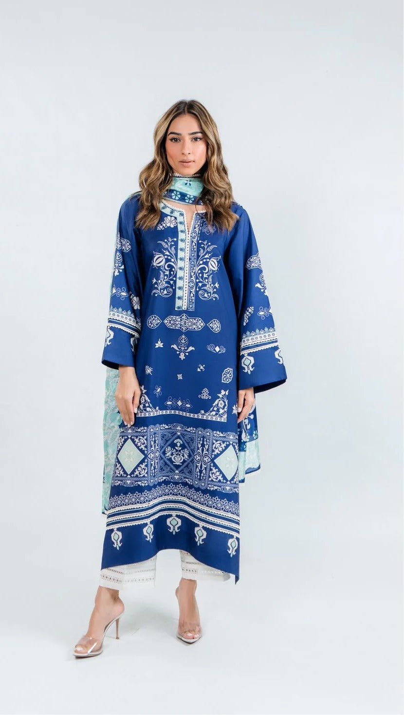 Printed Co-Ord Set (Pret) - L049