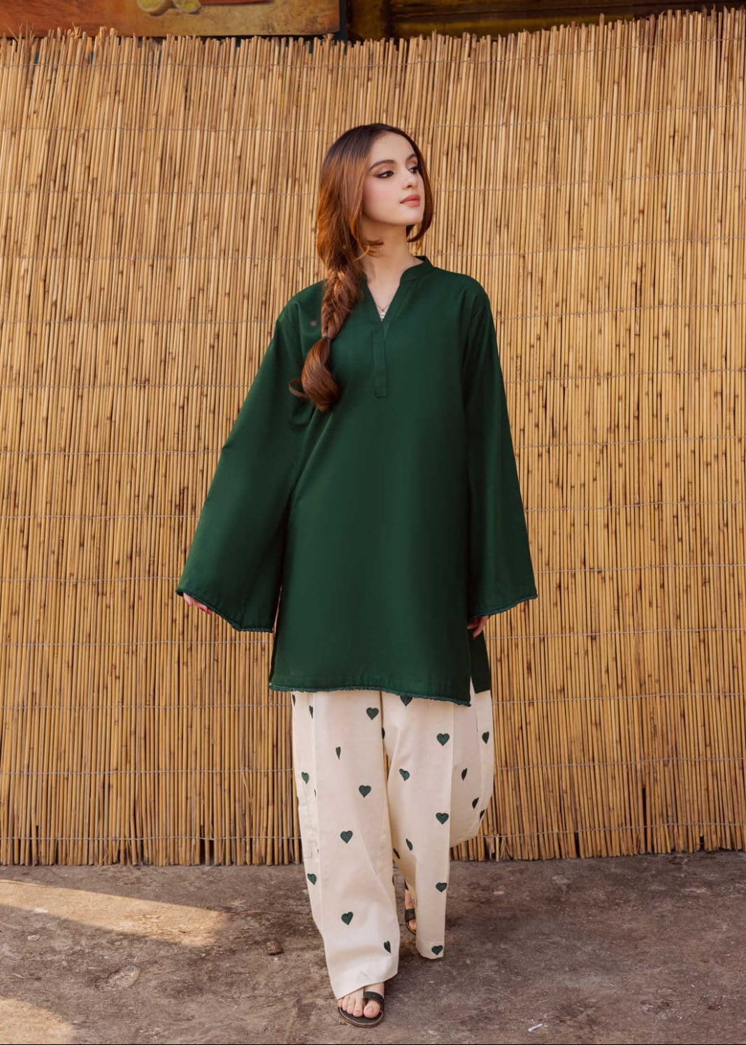 Solid Co-Ord Set (Pret) - Green
