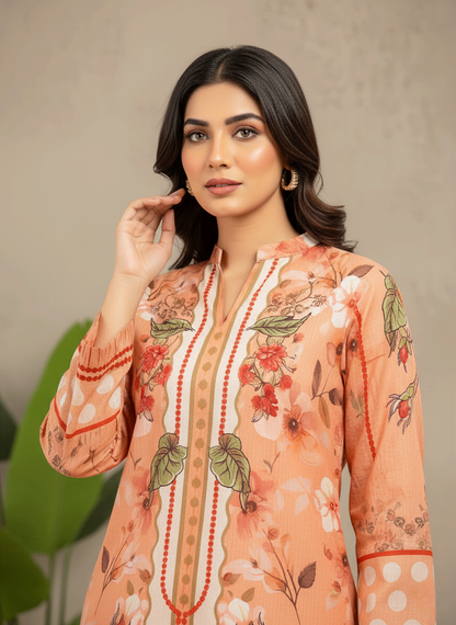 Printed Co-Ord Set (Pret) - 1070