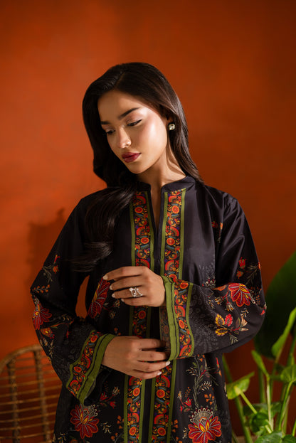 Printed Co-Ord Set (Pret) - 1090