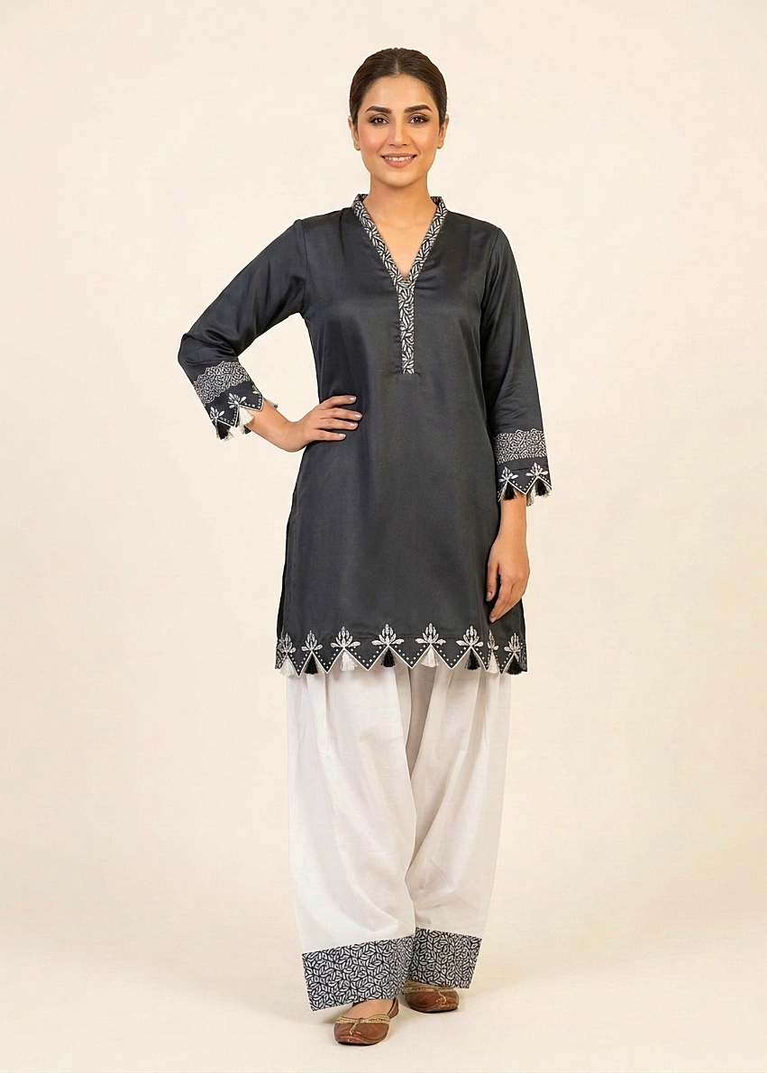 Printed Co-Ord Set (Pret) - 5021