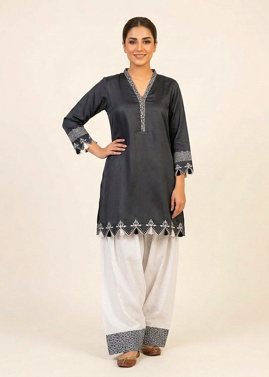 Printed Co-Ord Set (Pret) - 5021
