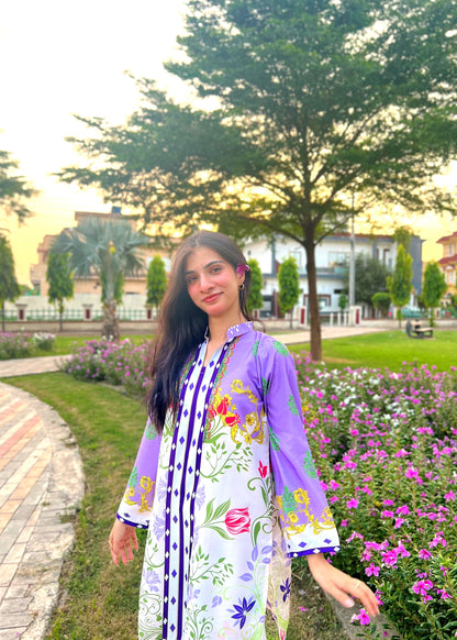 Printed Co-Ord Set (Pret) - 3090